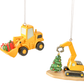 Pave Loader & Excavator Ornaments