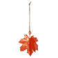 Maple Orange Maple Leaf Ornament