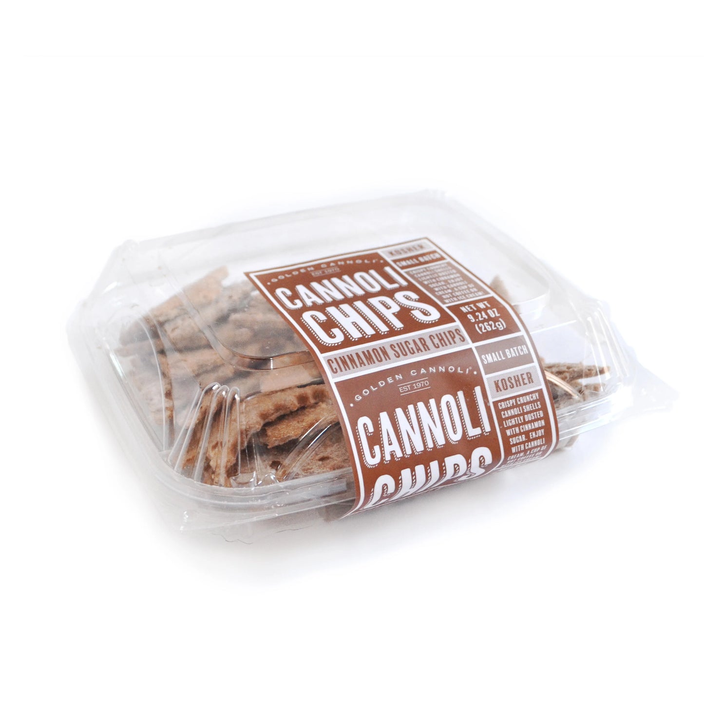 Cannoli Chips - Golden Cannoli - Cinnamon Sugar