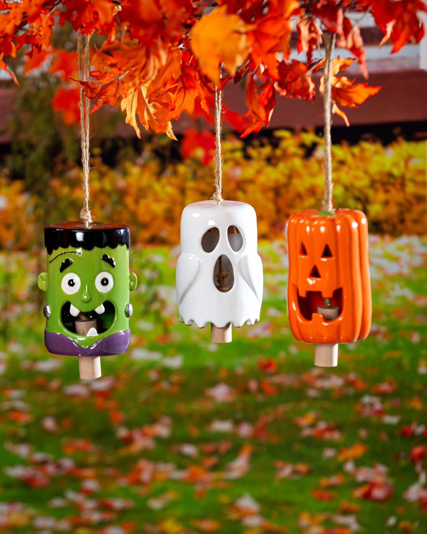 Halloween Garden Bells