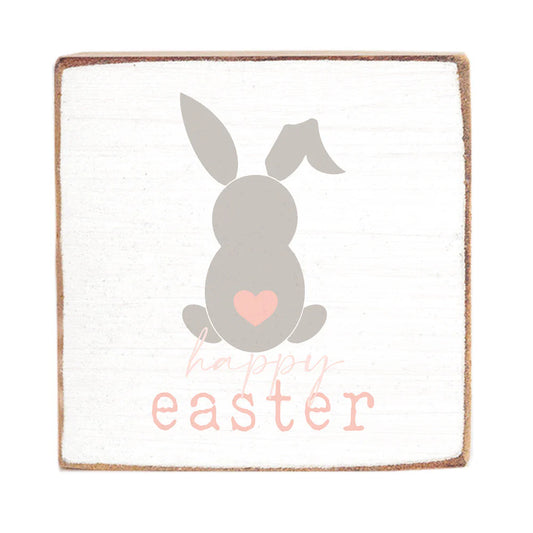 Happy Easter Block Sign
