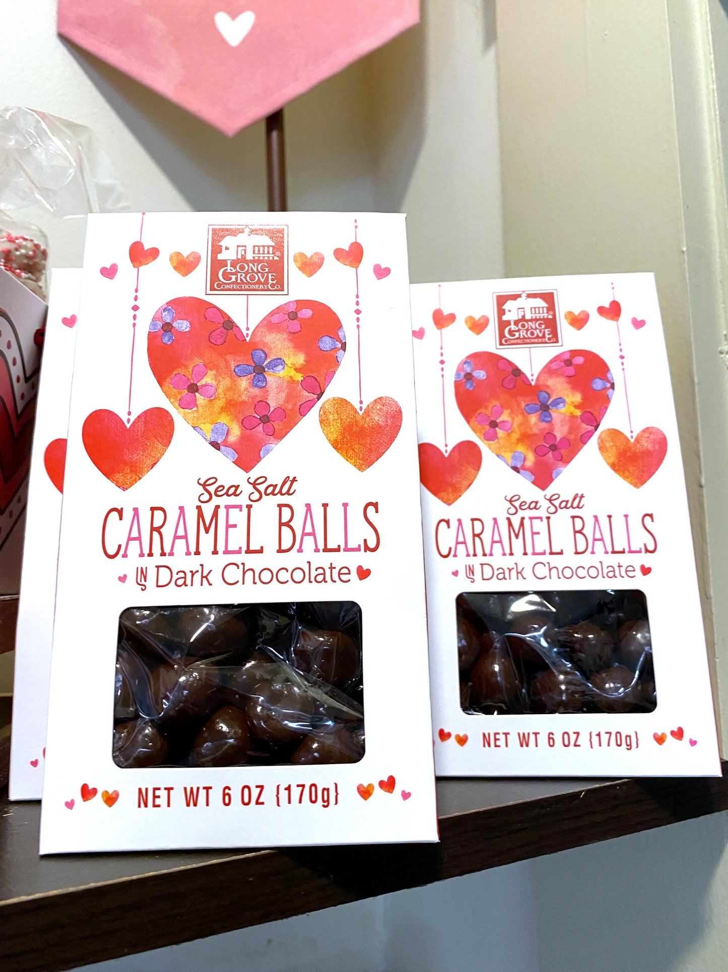 Sea Salt Caramel Balls in Dark Chocolate