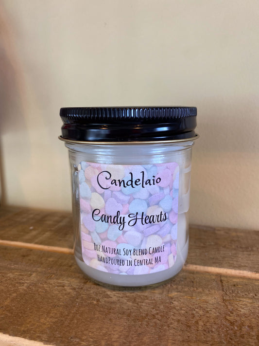 Candelaio 8oz. Candle - Candy Hearts