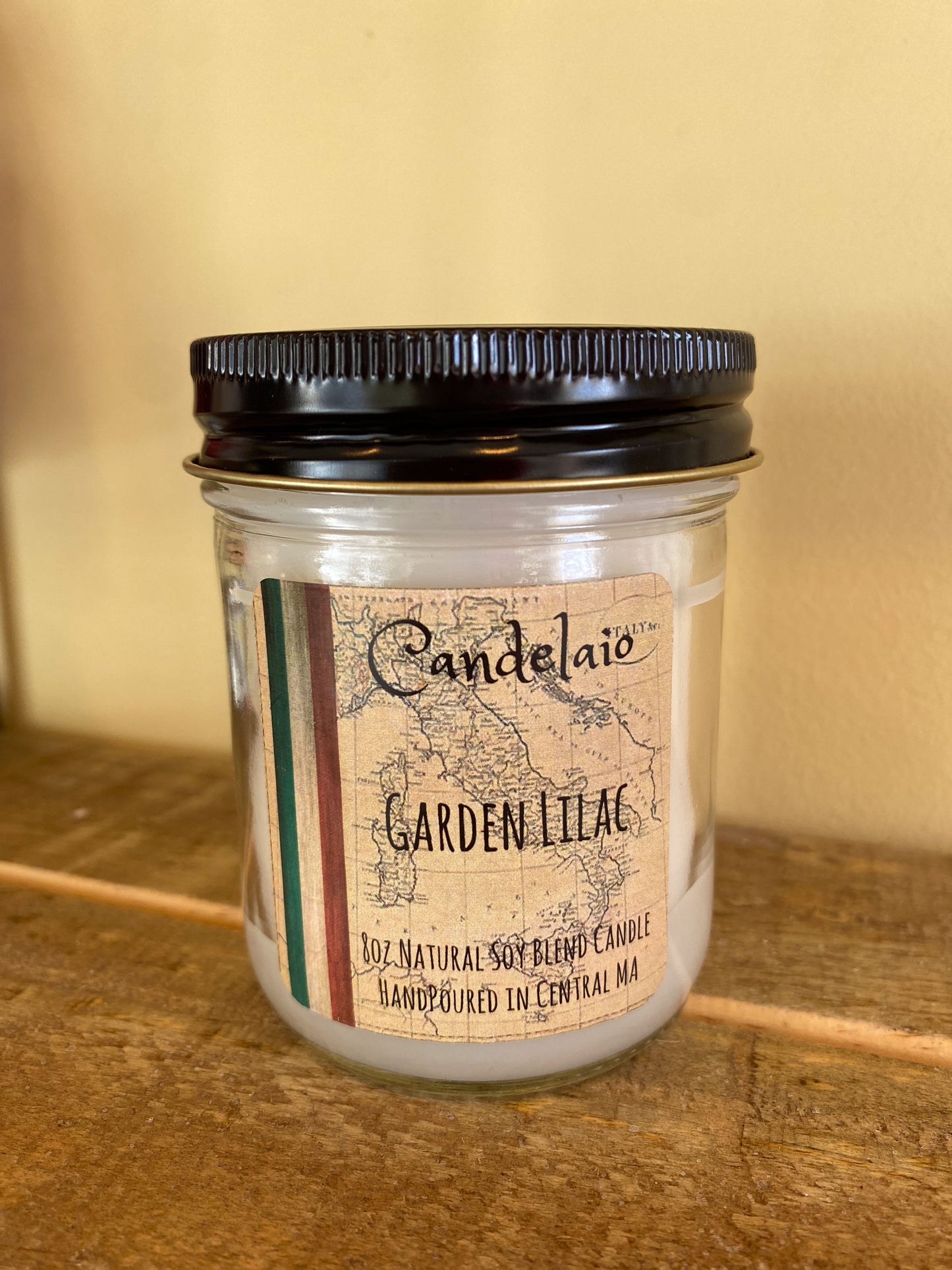 Candelaio 8oz. Candle - Garden Lilac