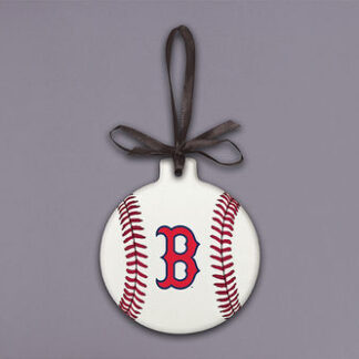 Red Sox Baseball Ornament