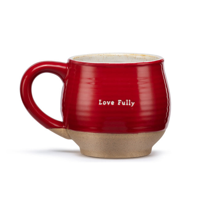 "Love Fully" Heart Mug