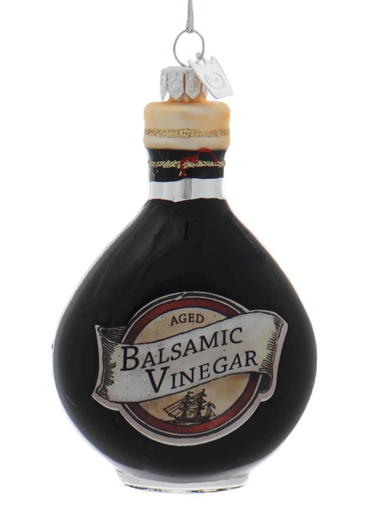 Italian Balsamic Vinegar Glass Ornament