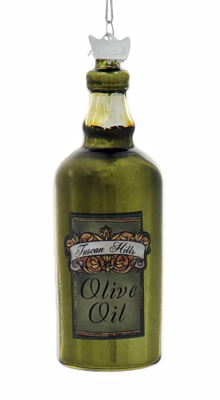 Olive Oil Glass Ornament