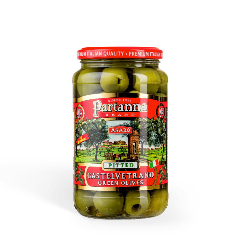 Partanna Pitted Castelvetrano Green Olives