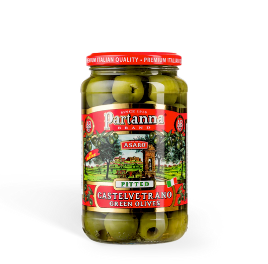 Partanna Pitted Castelvetrano Green Olives