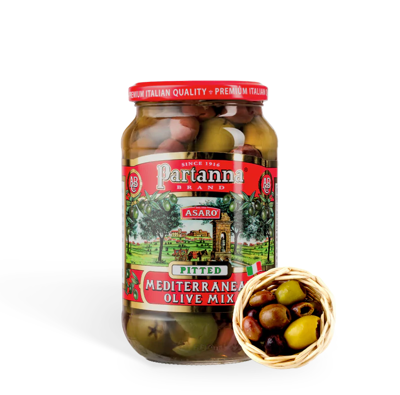 Partanna Pitted Mediterranean Olive Mix