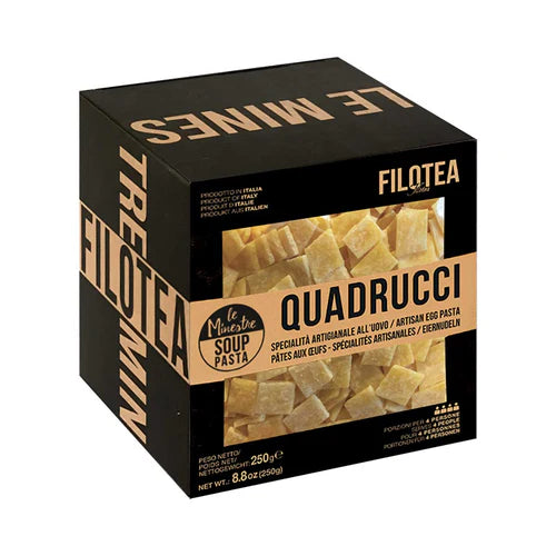 Filotea Quadrucci Soup Artisan Egg Pasta