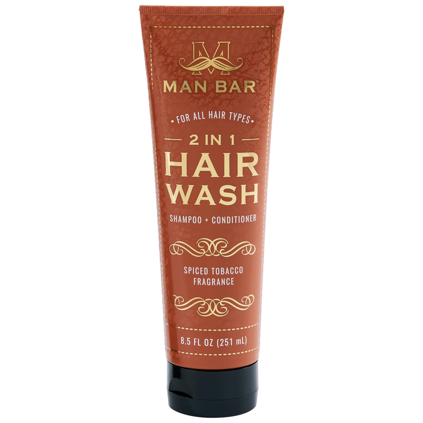 The Man Bar - 2 in 1 Hair Wash - Spiced Tobacoo