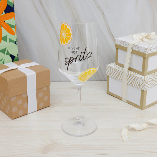 Love at First Spritz 18oz Stemmed Glass