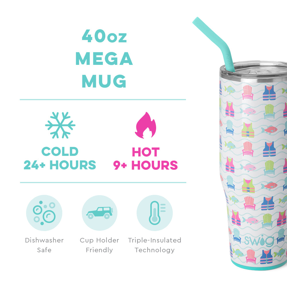 Swig Lake Girl Mega Mug (40oz)