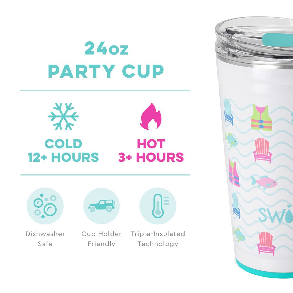 Swig Lake Girl Party Cup (24oz)