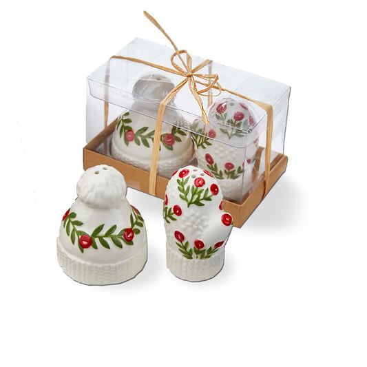 Tag Holiday Hat & Mitten Salt & Pepper Shakers
