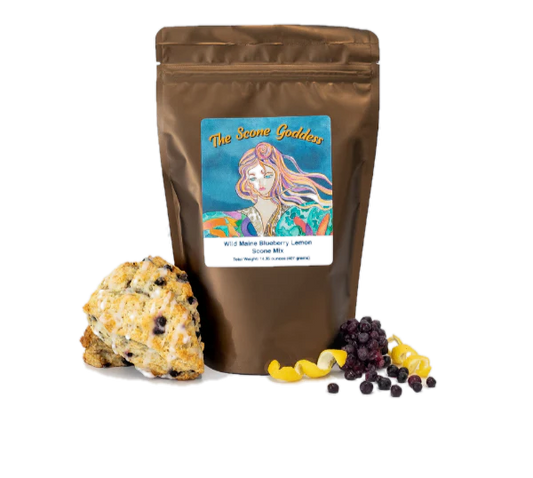 The Scone Goddess - Wild Maine Blueberry Lemon