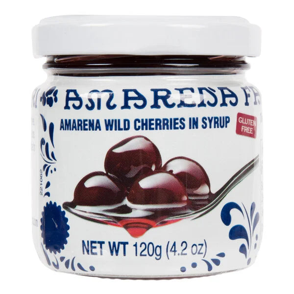 Fabbri Amarena Cherries in Syrup 4 oz.