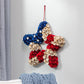 American Classic Wreath Wood Curl Patriotic Star, 19"