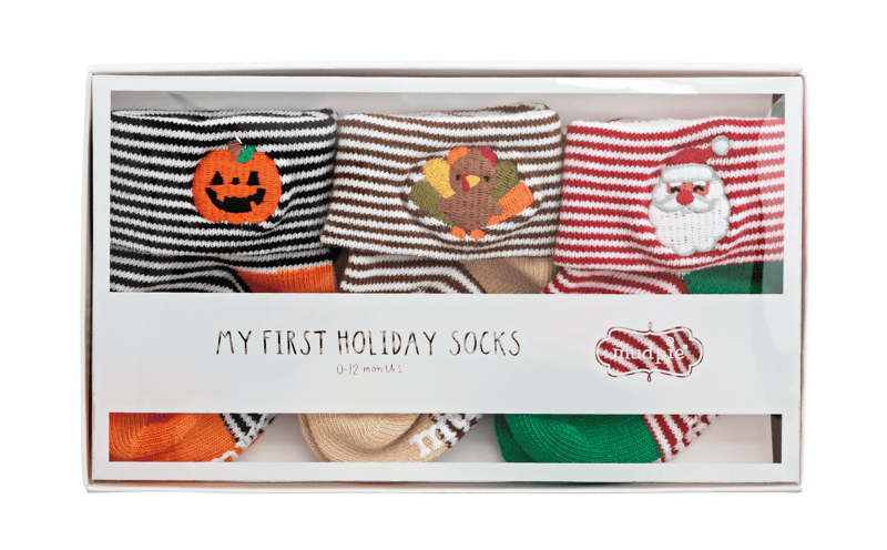 Baby Boy My First Holiday Sock Set