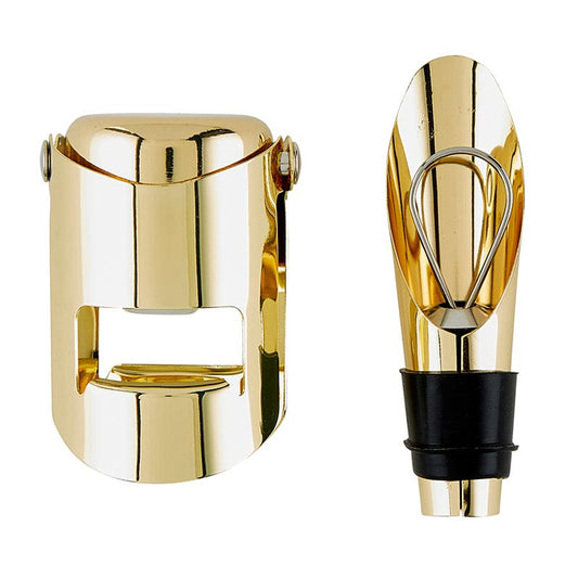 Santa Barbara Design Studio - Champagne Stopper + Pourer Book Box