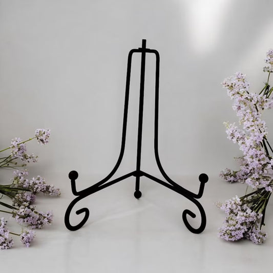 Cape Candle 7" Black Wire Easel Stand