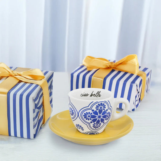 Ciao Bella 2.5 oz Espresso Cup and Saucer