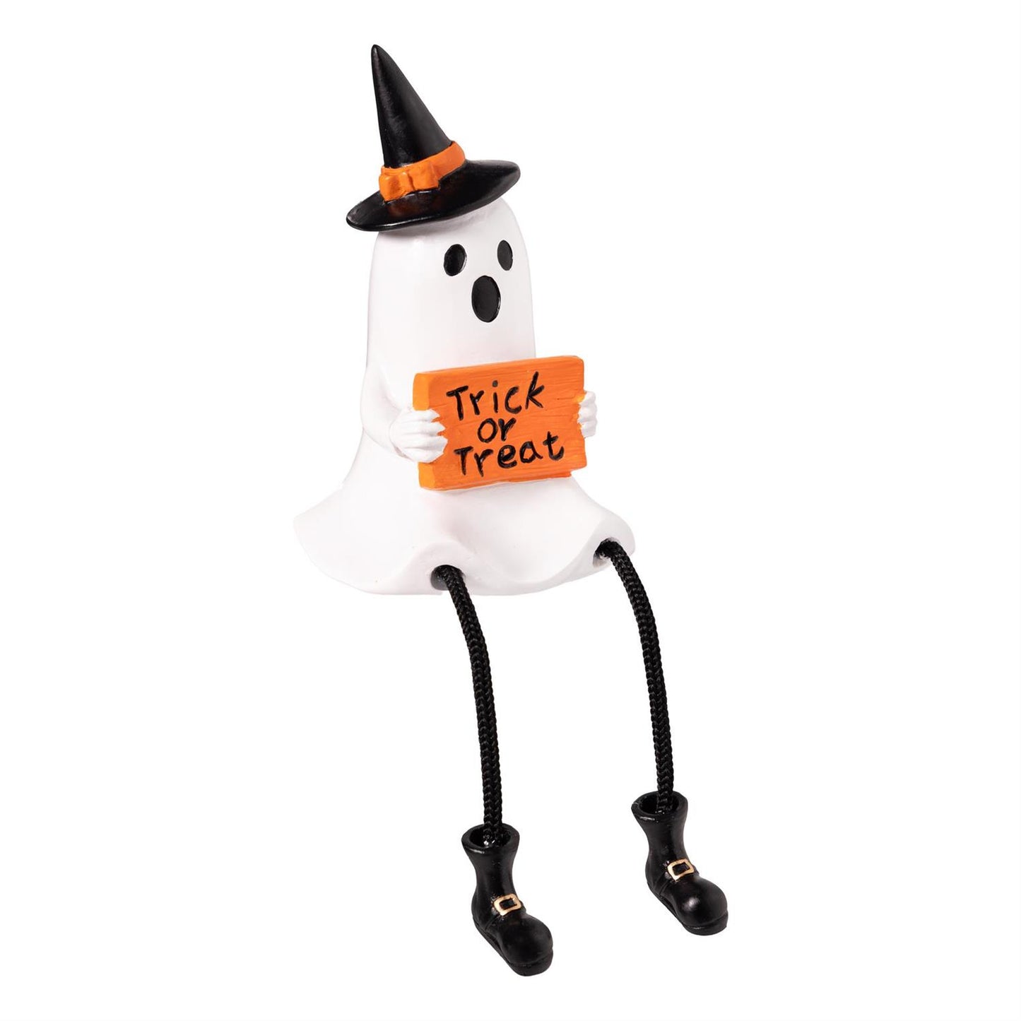 Haunted House Table Decor Resin Ghost with Dangling Legs