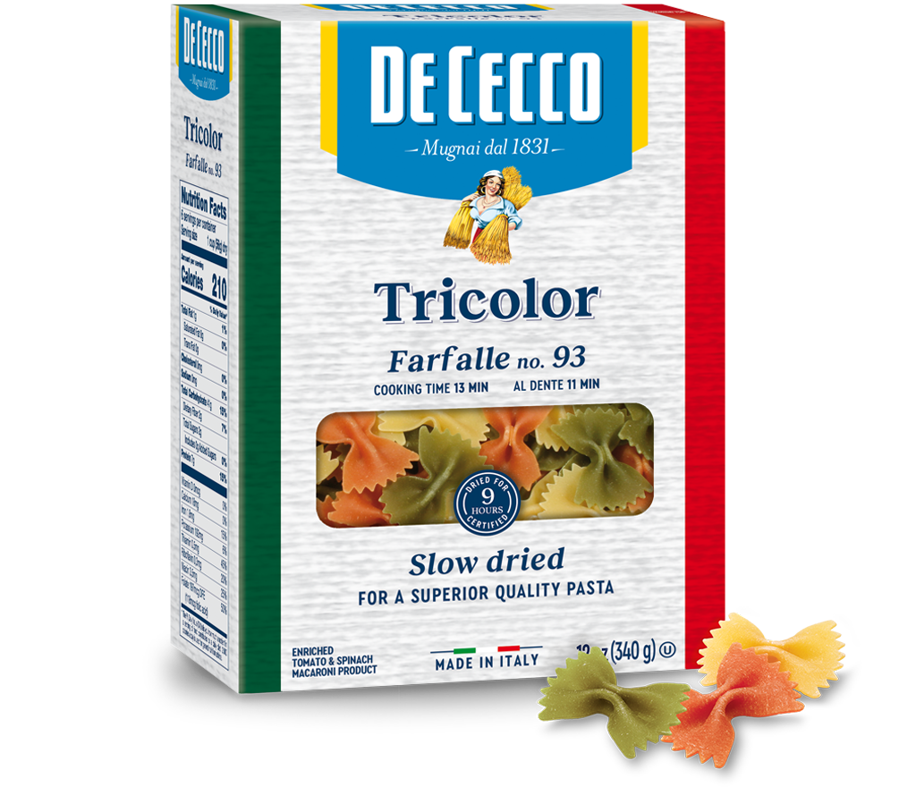 DeCecco Farfalle #93 Tricolor