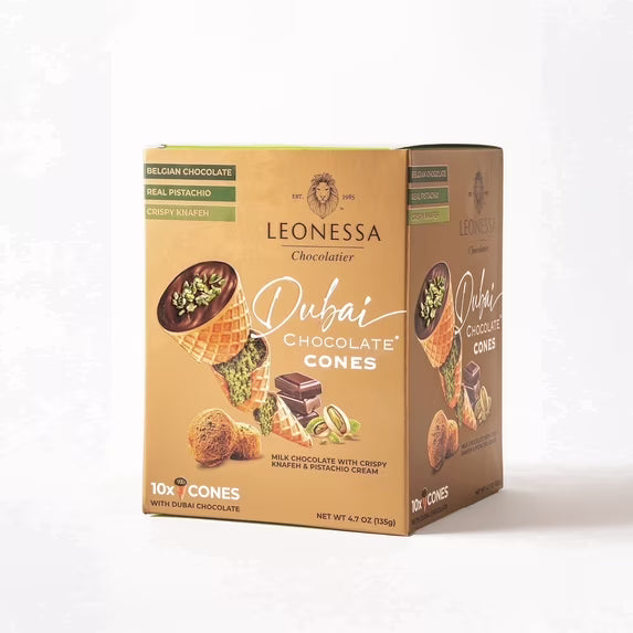 Dubai Chocolate Cones