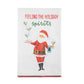 Feeling The Holiday Spirits Glitter Towel