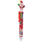 Holiday Multicolored Pens - Santa, Snowman or Christmas Tree