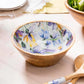 Golden Lilac Wood Bowl
