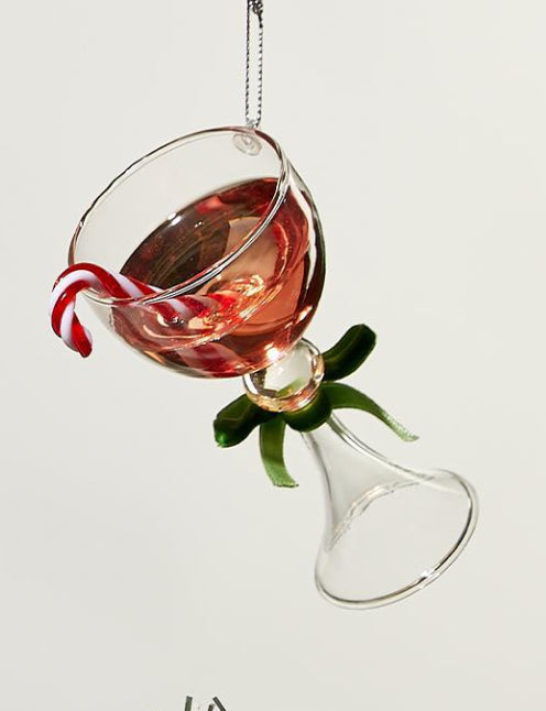 Holiday Cheer cocktail ornament