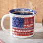 Americana Boho Flag Camper Cup