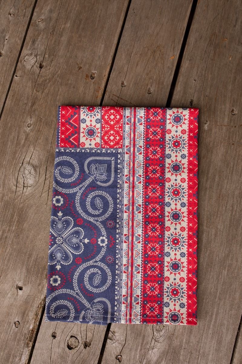 Junk Gypsy American Boho Flag Tea Towel