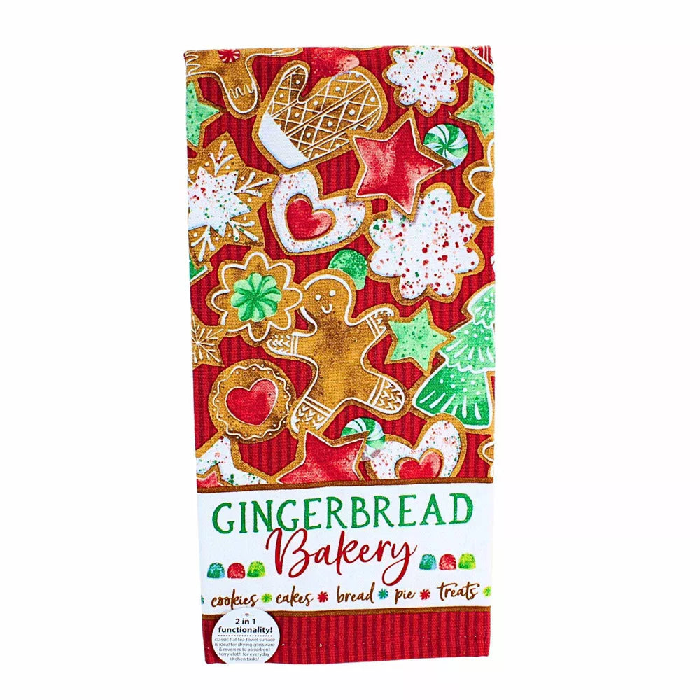 Kay Dee Designs - Gingerbread Bakery - Dual Purpose Towel