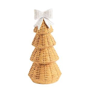 Large Resin Wicker Tree Sitter