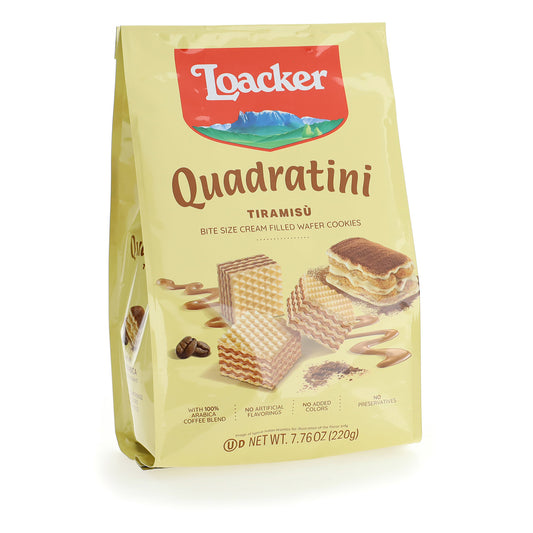 Loacker Quadratini Tiramisu Wafer