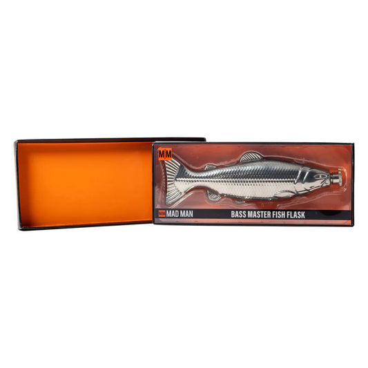 Mad Man Bass Master Fish Flask