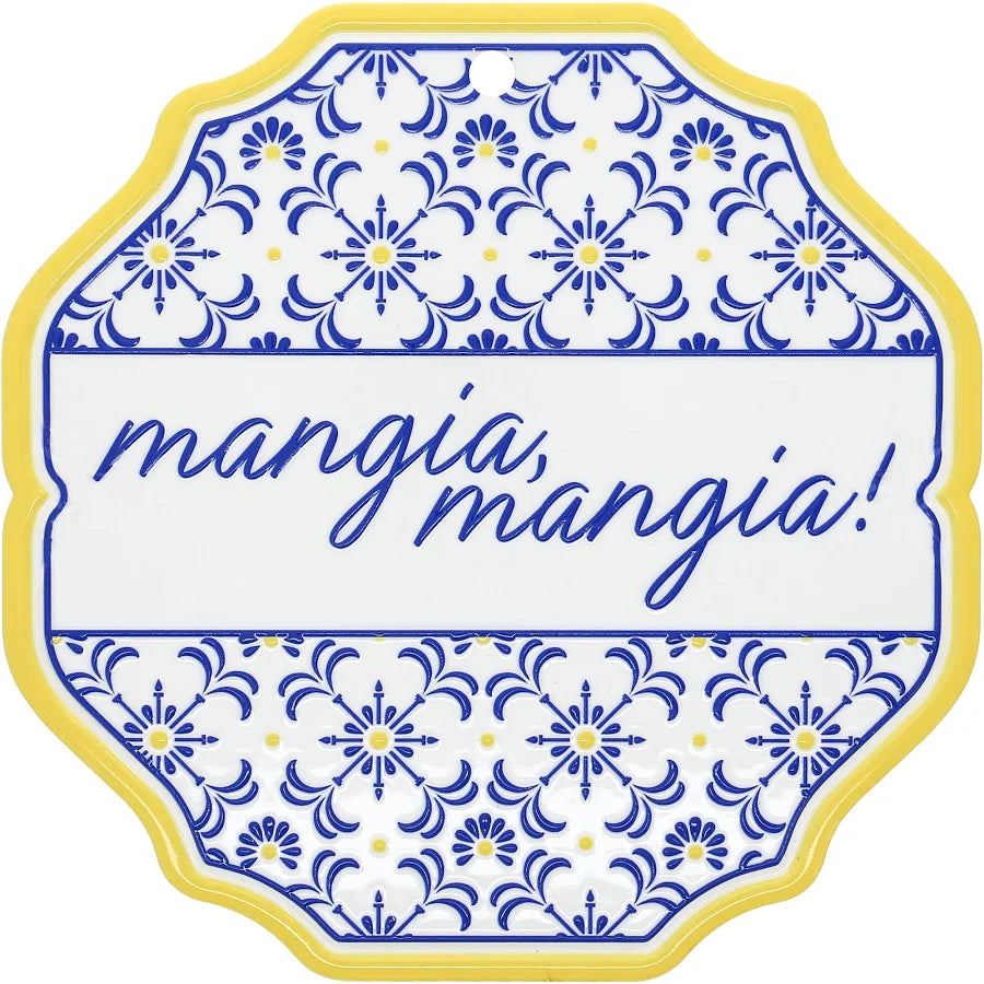 Pavilion Mangia, Mangia! Ceramic Trivet