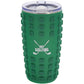 Out Golfing 20 oz Travel Tumbler with 3D Silicone Wrap