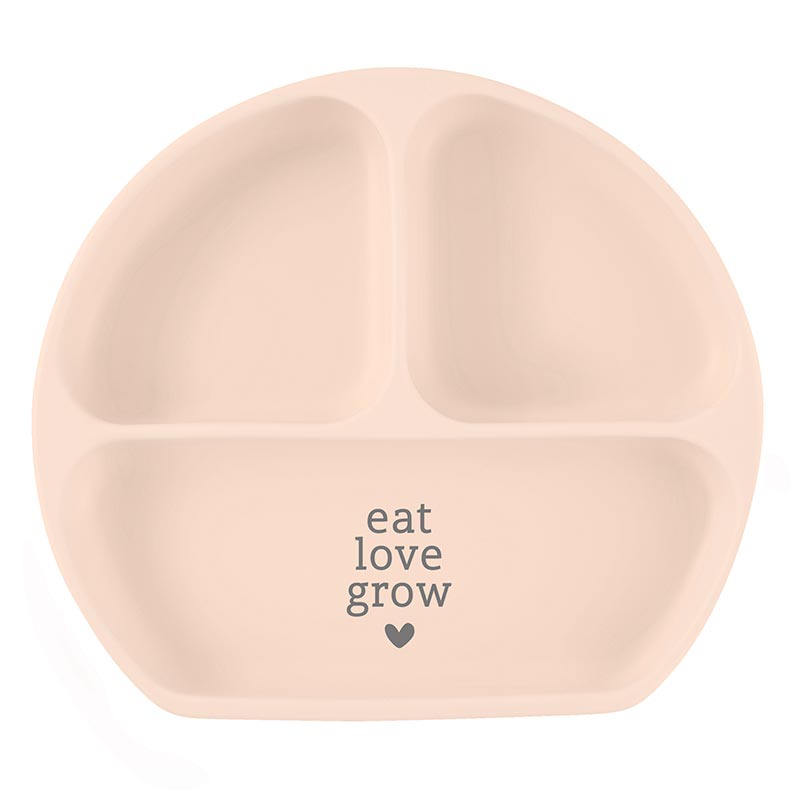 Stephan Baby - Silicone Plate - Eat Grow Love