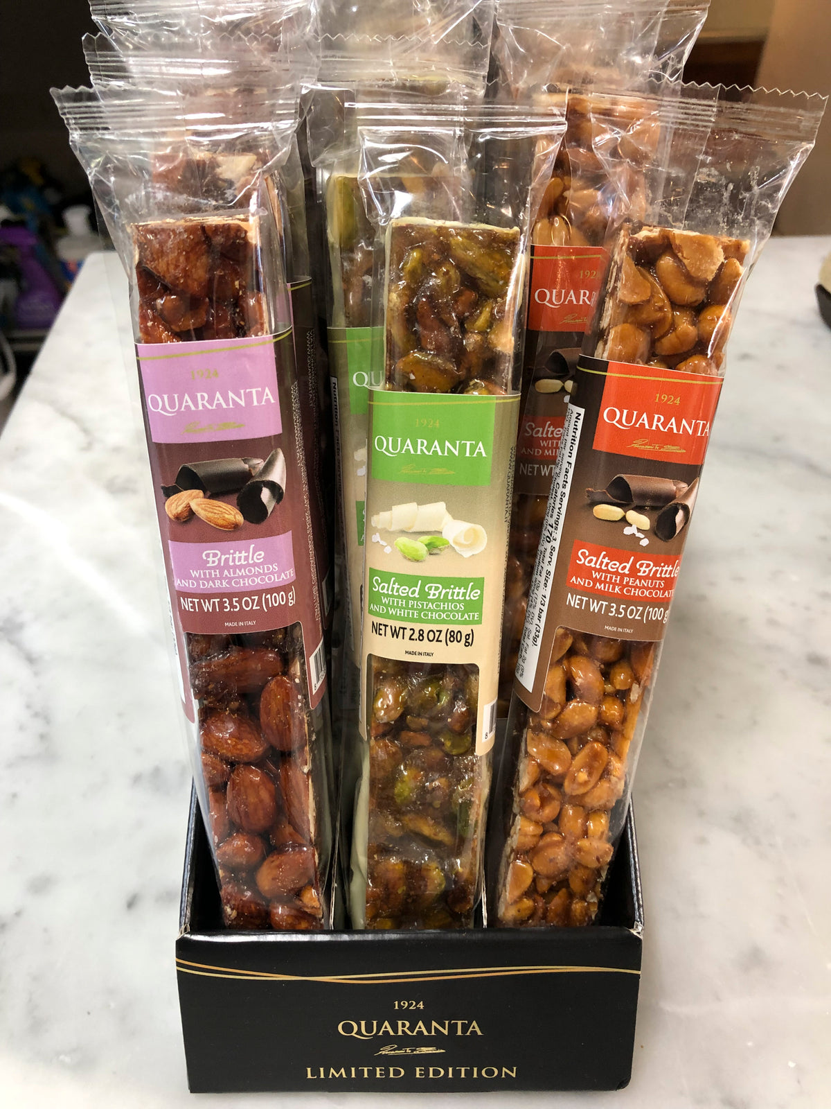 Quaranta Limited Edition Brittle Bars