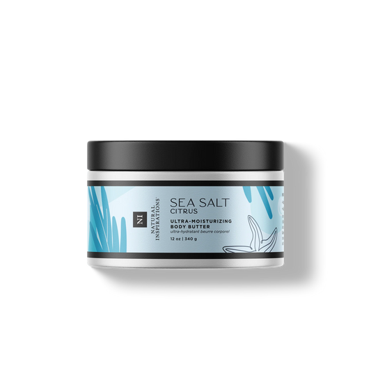 Natural Inspirations Sea Salt Citrus Body Butter - 2 oz