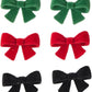 2Chic Velvet Bow Earrings
