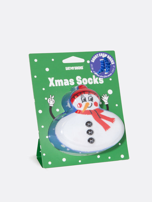 Christmas snowman socks