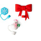 Crush Christmas Sip & Sleigh Straw Topper Set