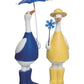 Transpac Resin Spring Duck Figurine